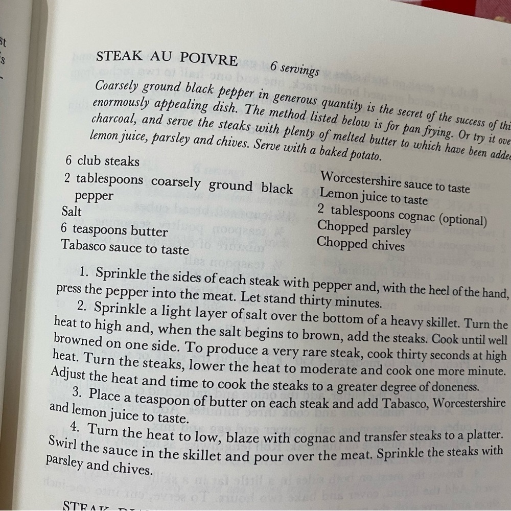 VINTAGE 1961 New York Times Cookbook Hardcover - Picture 5 of 8